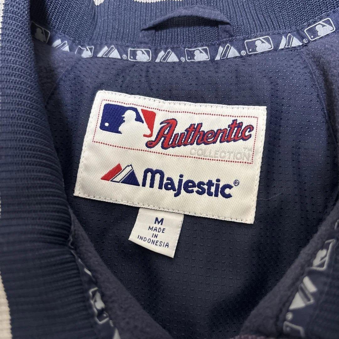 【超人気◎】Majestic　中綿ジャケット　シアトルマリナーズ　刺繍　90s