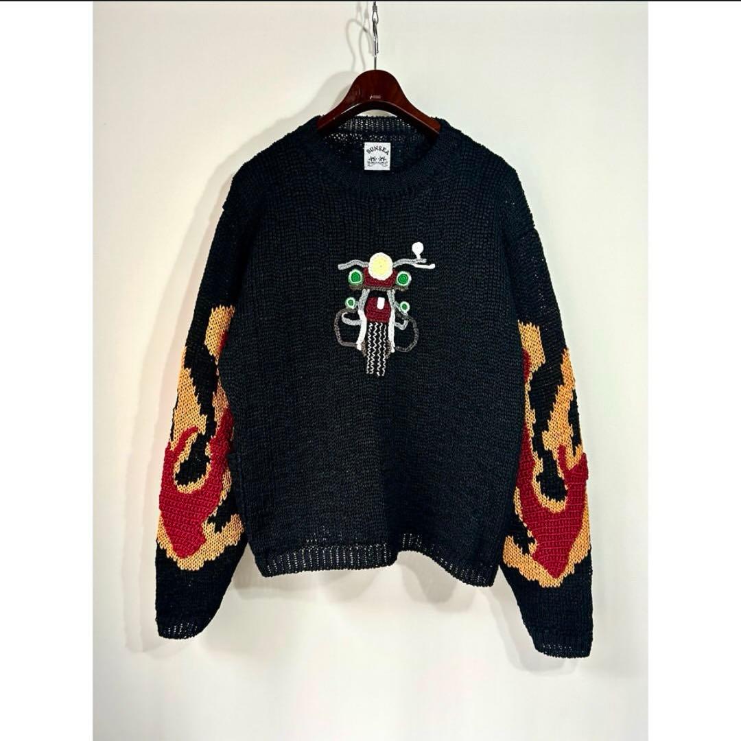 SUNSEA 29th MOTORCYCLE SWEATER サンシー - メルカリ