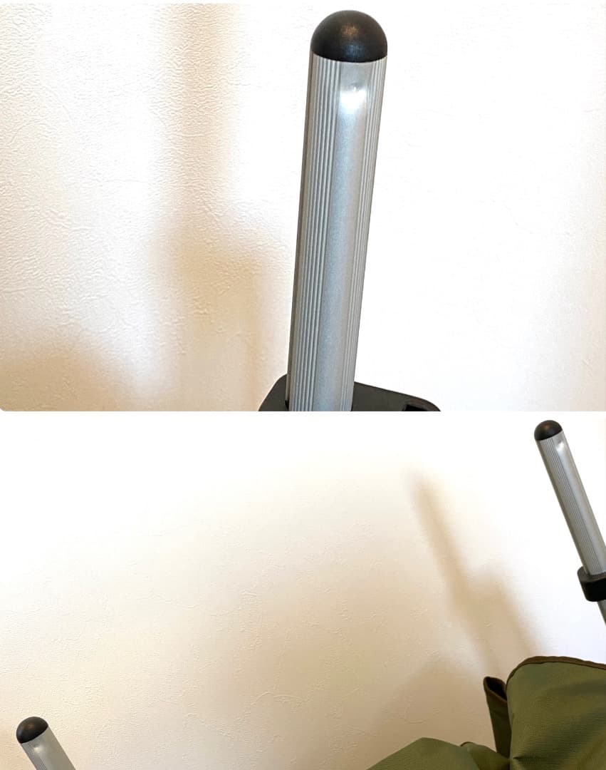 【2脚セット】 Coleman コールマン 2WAYキャプテンチェア 赤/緑