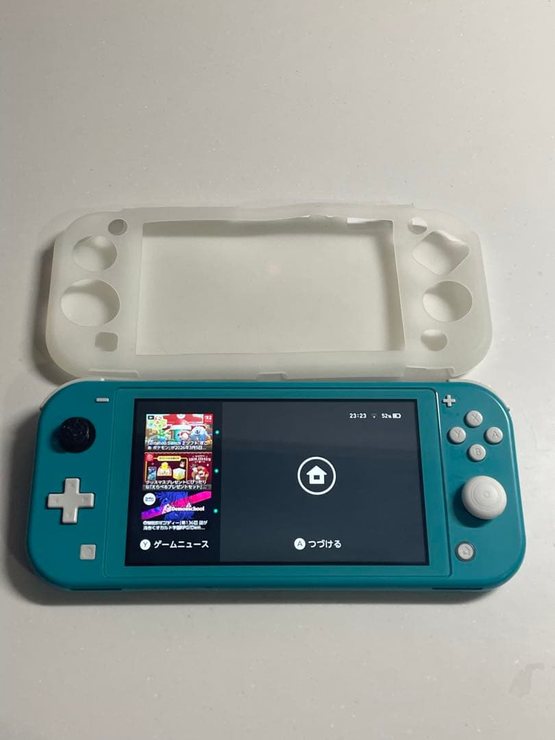 Nintendo Switch Lite ターコイズ 本体 保護ケース付き