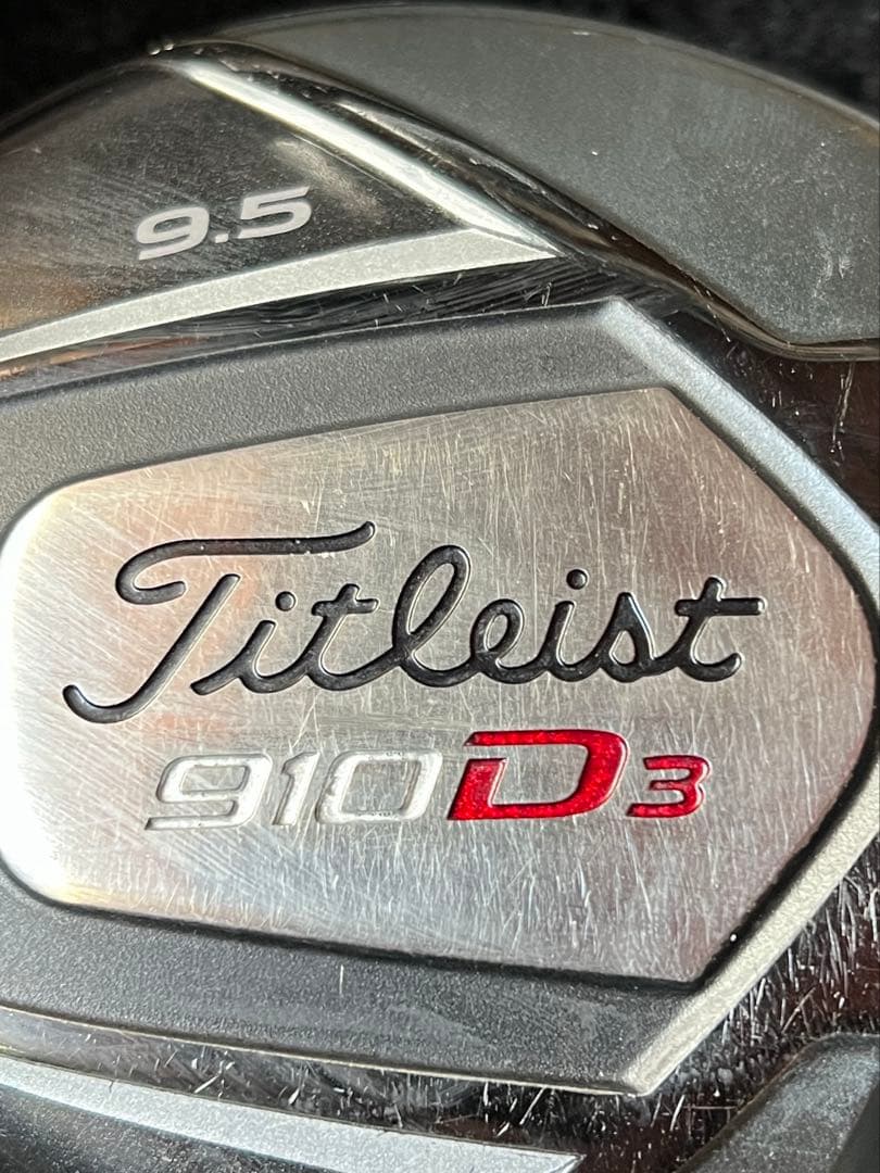 タイトリスト910 D3ドライバーヘッドのみ TSIヘッドカバー付き