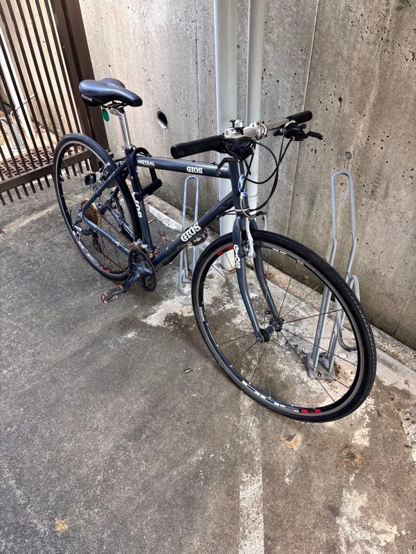 ⚠️ブータン商品【直接引取&ジャンク】GIOS クロスバイク グレー
