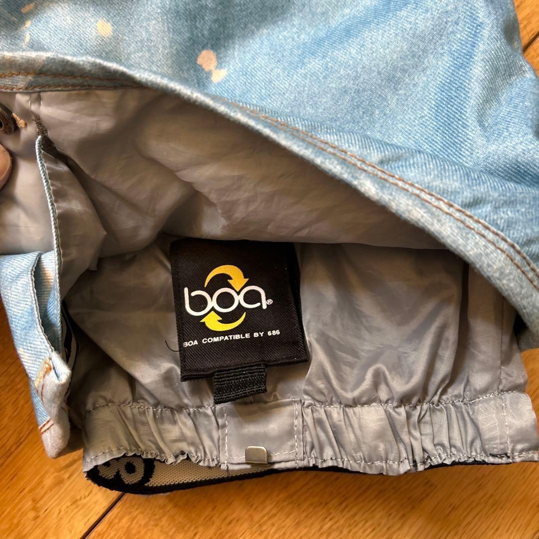 貴重！686 スノーボードパンツ ライトブルー 限定版 XL