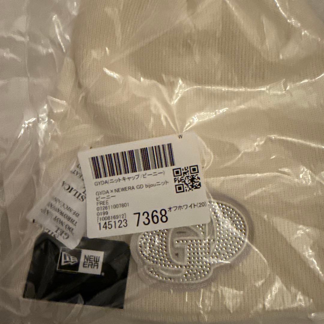GYDA GYDA×NEWERA GD bijouニット　新発売　ホワイト