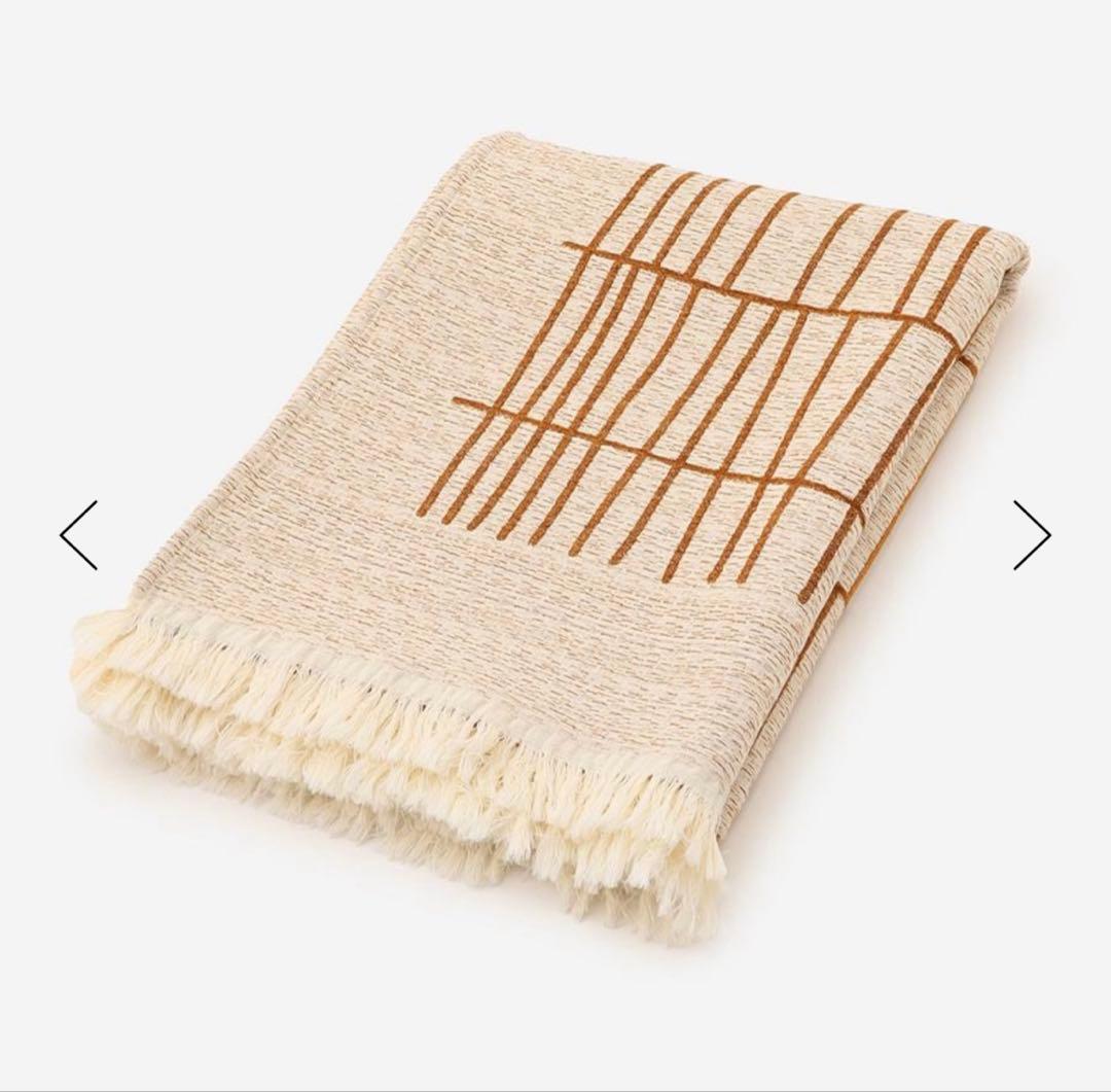 アクタス　actus ジャガード織ブランケット　スロー　新品