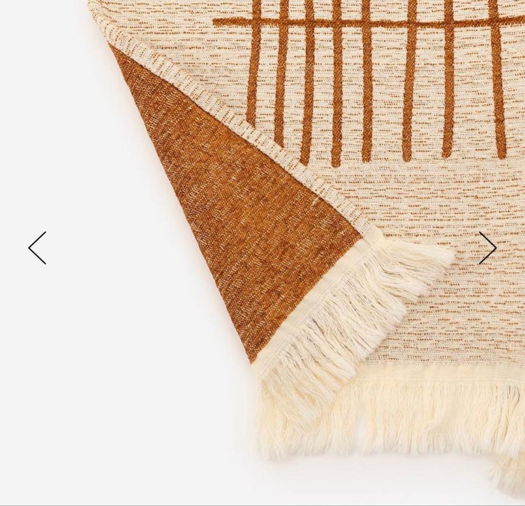 アクタス　actus ジャガード織ブランケット　スロー　新品