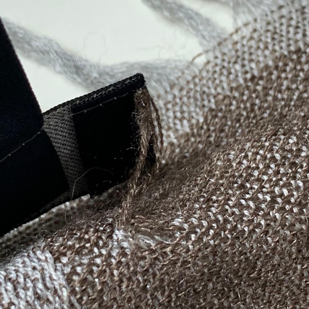 GUCCI グッチ 大判 ショール ストールGGモノグラム柄 シルク混