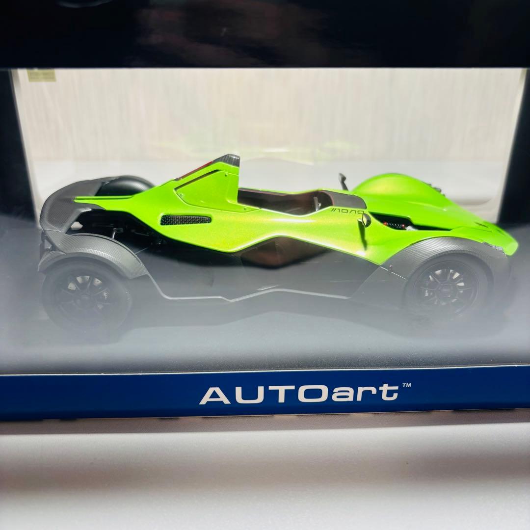 貴重廃盤】AUTOart 1/18 BAC MONO メタリックグリーン 美品 - メルカリ