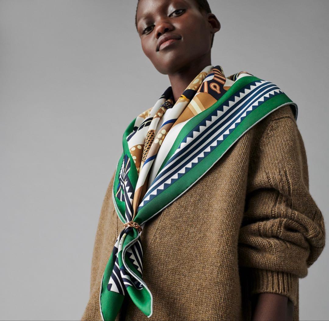 新品未使用❣️HERMÈSエルメス　 シェーヌダンクル スカーフリング