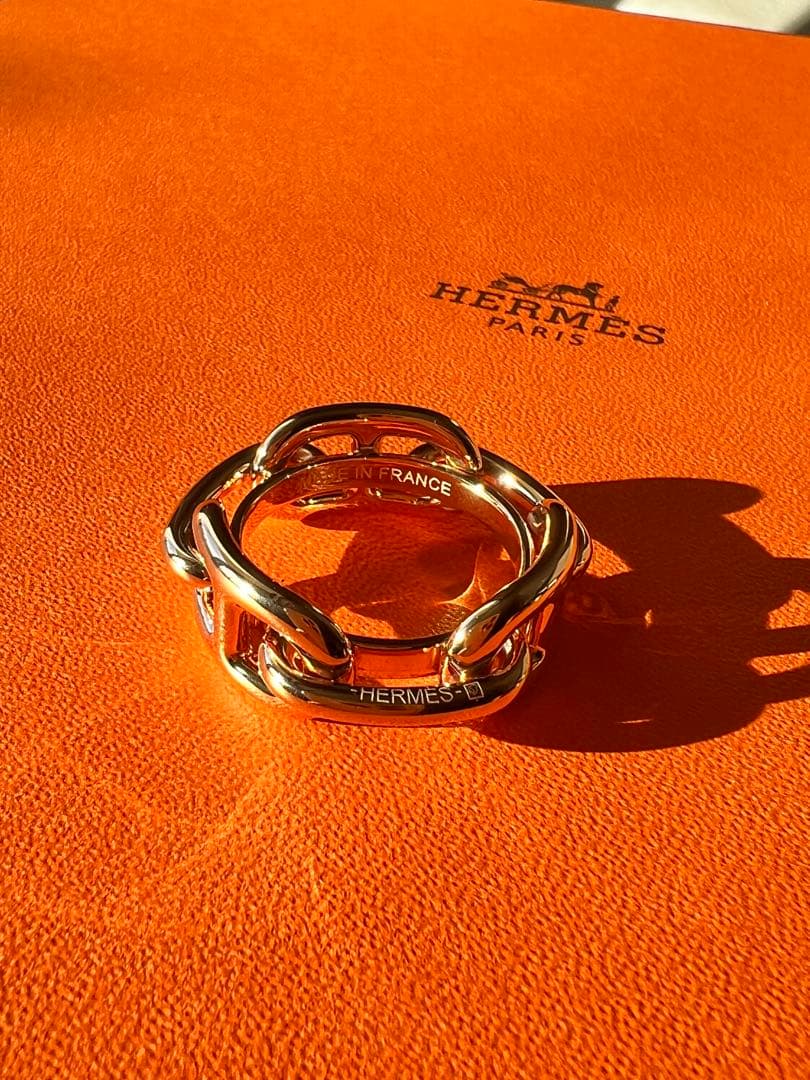 新品未使用❣️HERMÈSエルメス　 シェーヌダンクル スカーフリング