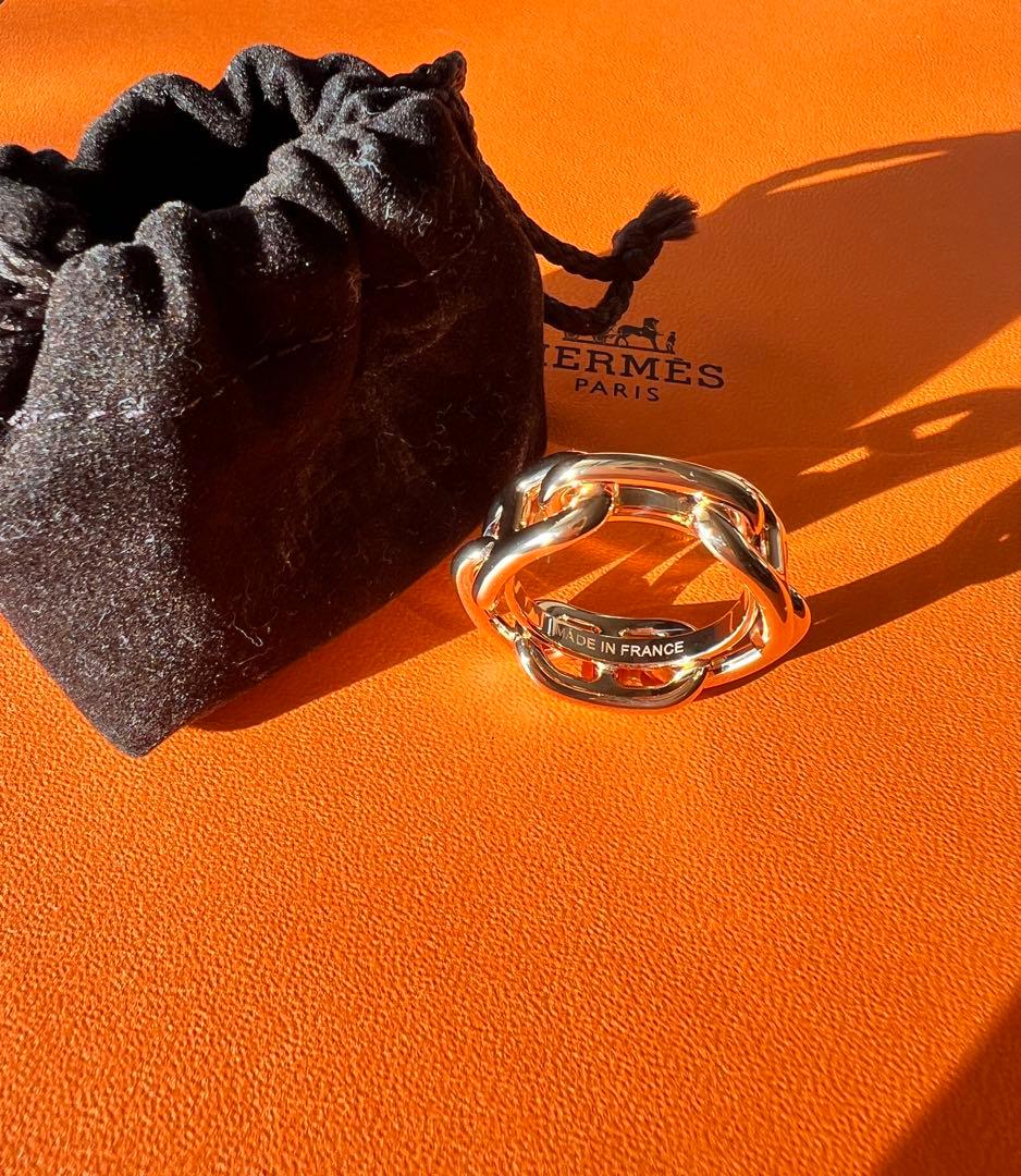 新品未使用❣️HERMÈSエルメス　 シェーヌダンクル スカーフリング