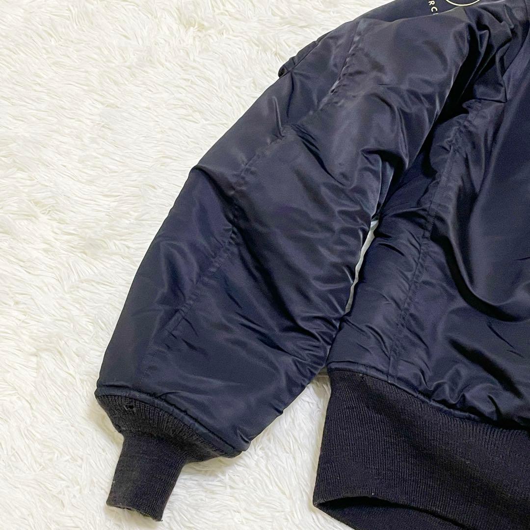 バズリクソンズ ウィリアムギブソン フライトジャケット MA-1 ブラック42