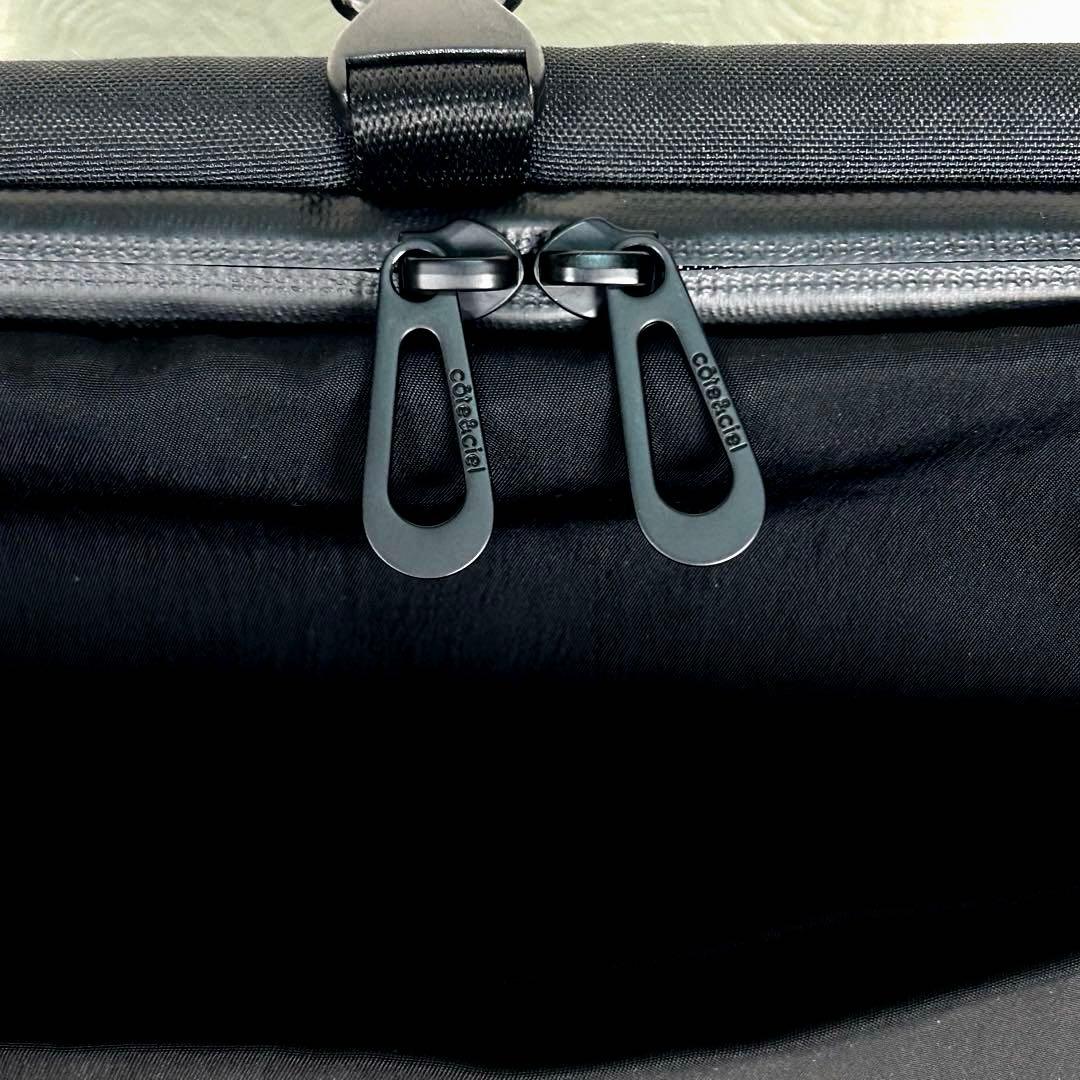 美品 cote&ciel Riss Smooth Black