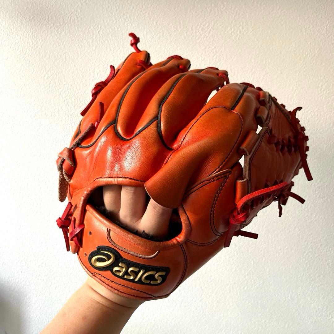 アシックス ゴールドステージ オーダー 即戦力 軟式 投手用グローブ