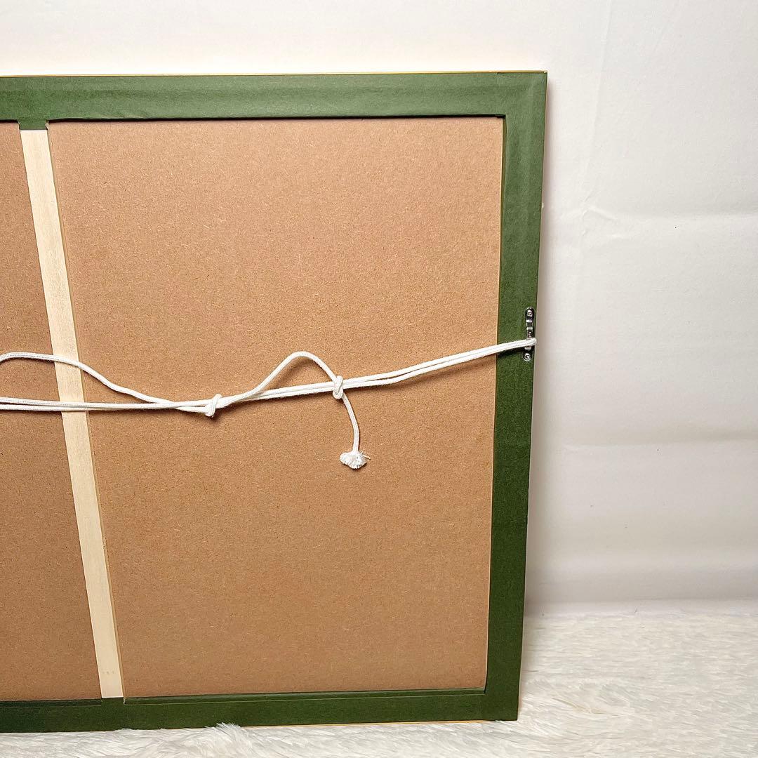 【希少 真作】藤田不美夫 木版画 灯台と海 落款入り 額装済 93/150