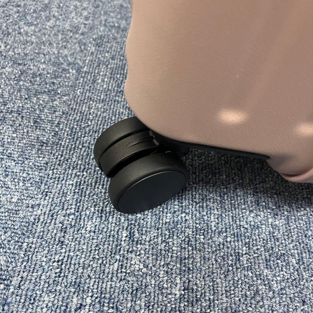 EXACT スーツケース 機内持込可 37/44L 拡張式 TSロック ピンク