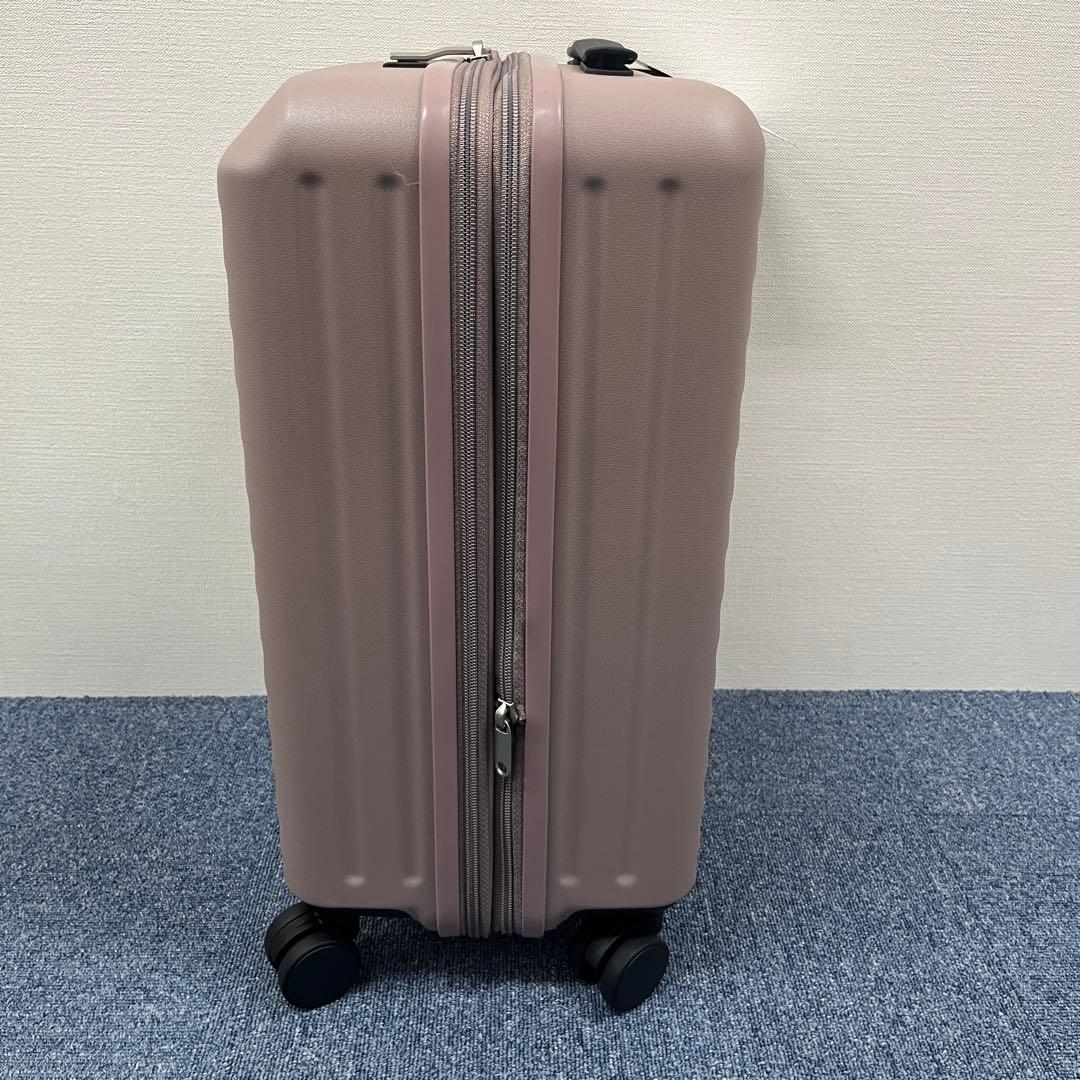 EXACT スーツケース 機内持込可 37/44L 拡張式 TSロック ピンク