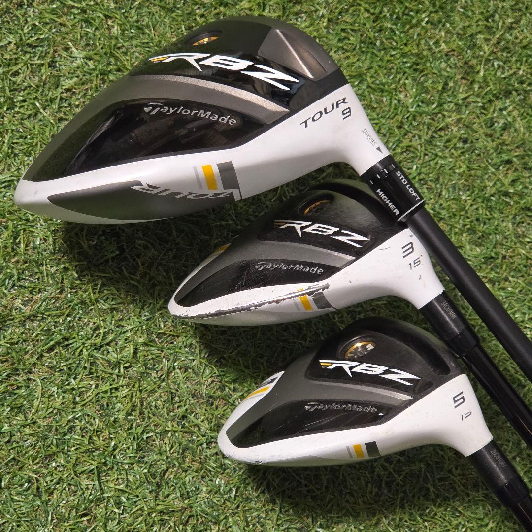ゴルフクラブ メンズセット テーラーメイド RBZ S 右利き 14本フルセット