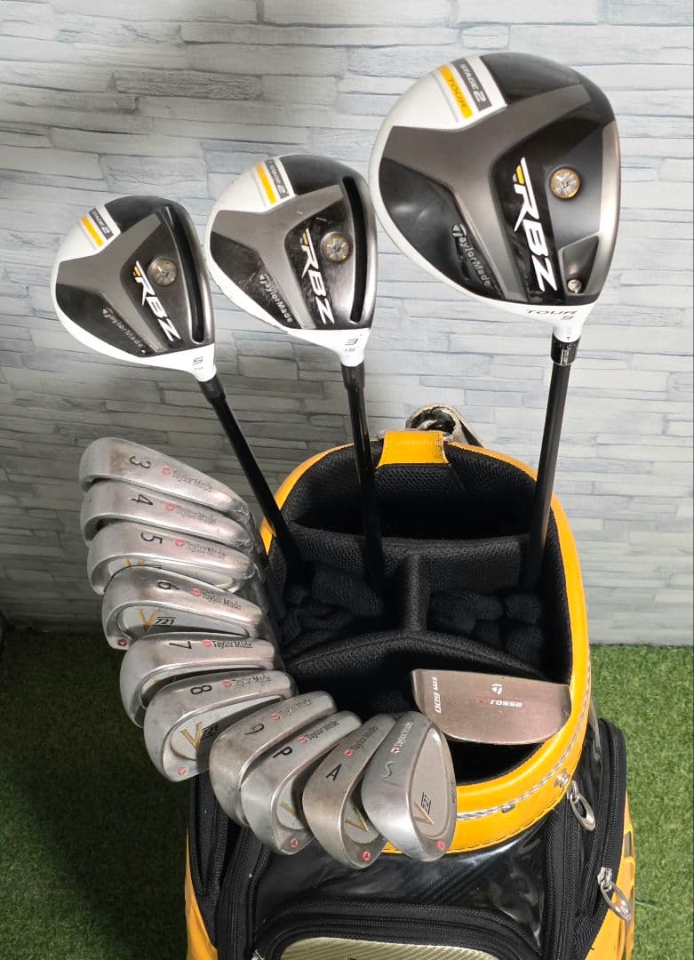 ゴルフクラブ メンズセット テーラーメイド RBZ S 右利き 14本フルセット