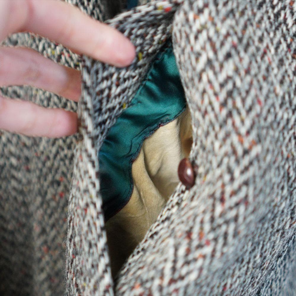 50s60s ビンテージ バーバリー アイリッシュツイード バルマカーン