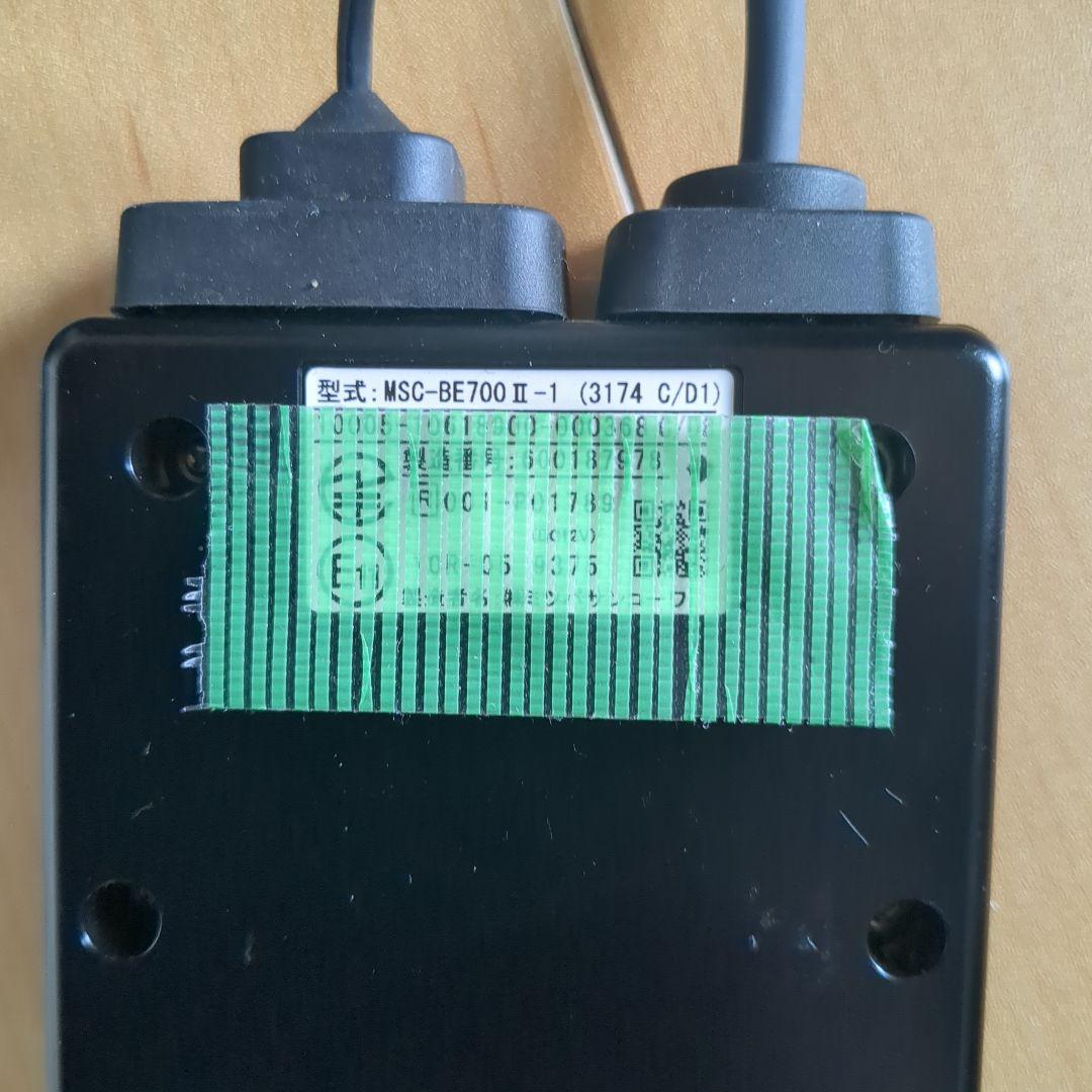 バイク ２輪用ETC2.0 MSC-BE700 II