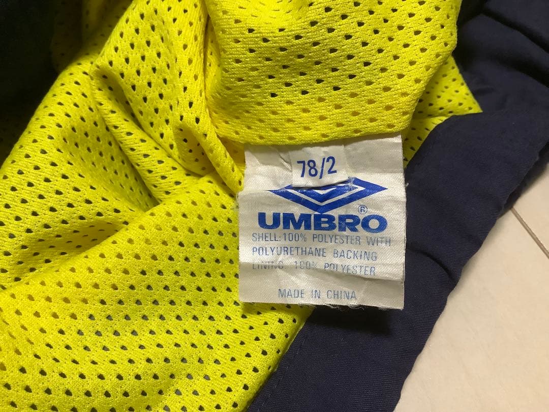 UMBRO アンブロ　プレミア　チェルシー　ジャケット　XL スポンサー