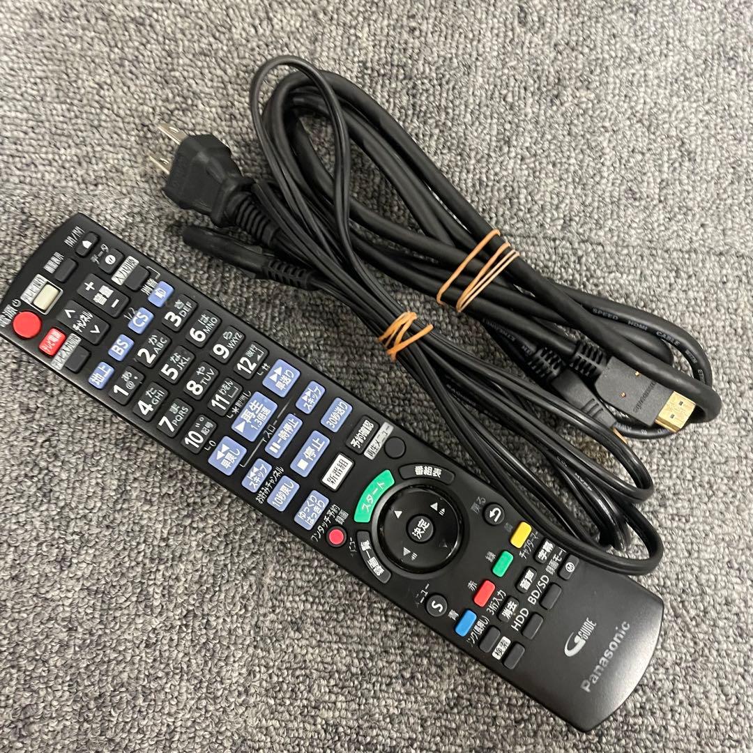 動作品 Panasonic DMR-BRW1010 ブルーレイレコーダー