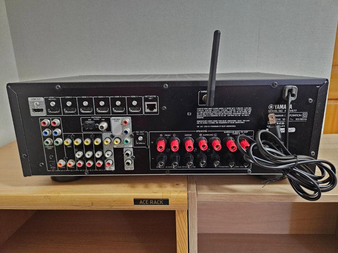 ヤマハAVアンプRX−V577音響セット