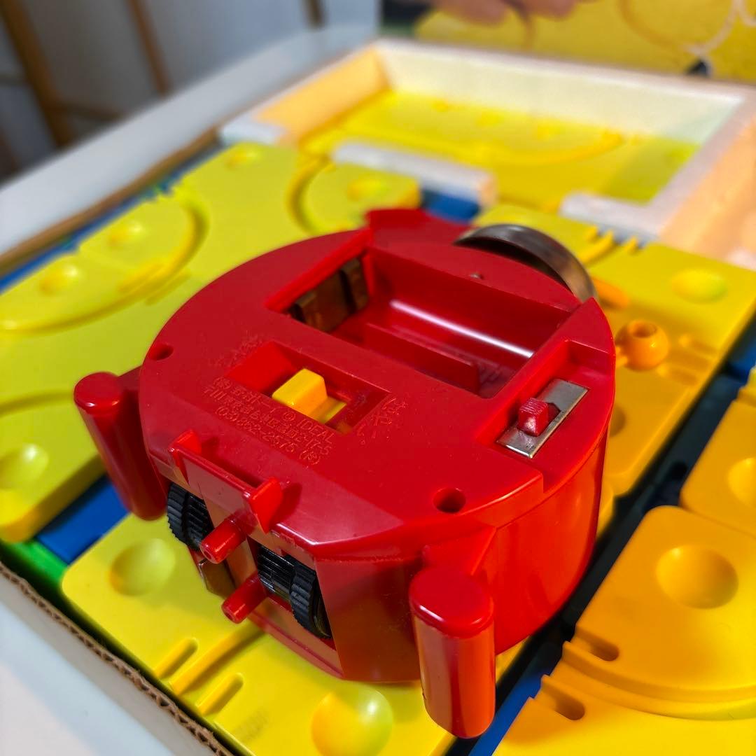 値下中 昭和レトロ 野村トーイ チクタクバンバン 赤い時計とパズルパーツ