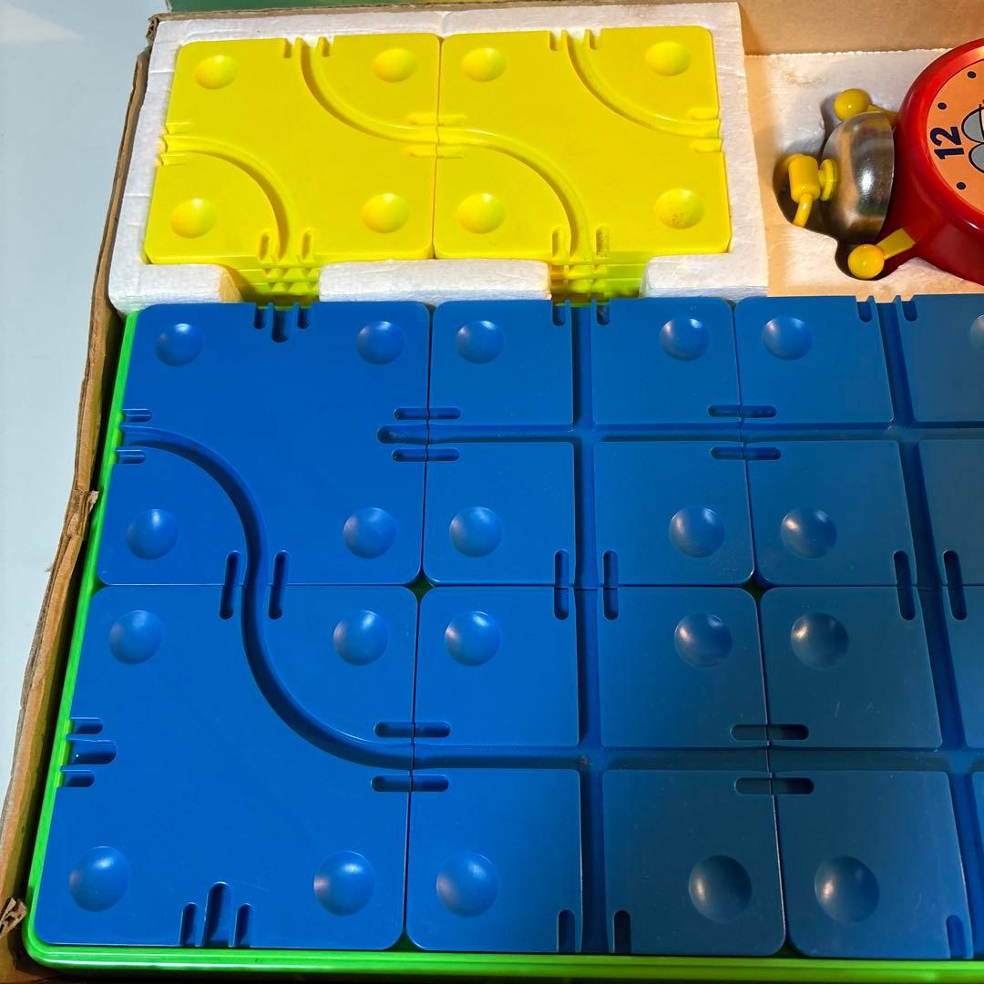 値下中 昭和レトロ 野村トーイ チクタクバンバン 赤い時計とパズルパーツ