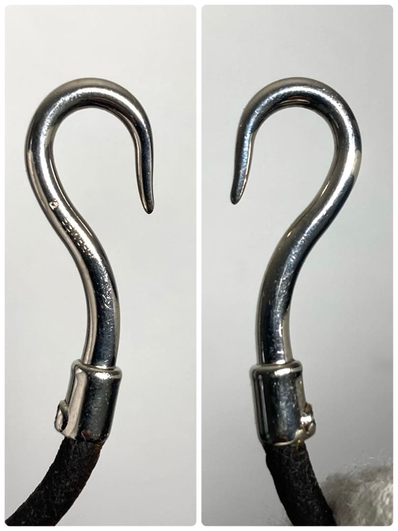 HERMES エルメス　ジャンボ　シルバー金具　レザー　ブレスレット　箱付き