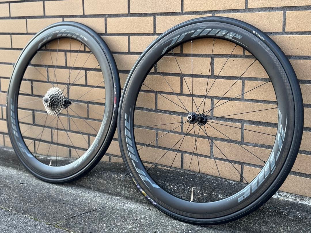prime カーボンホイール　タイヤスプロケットセット　プライムカーボンホイール