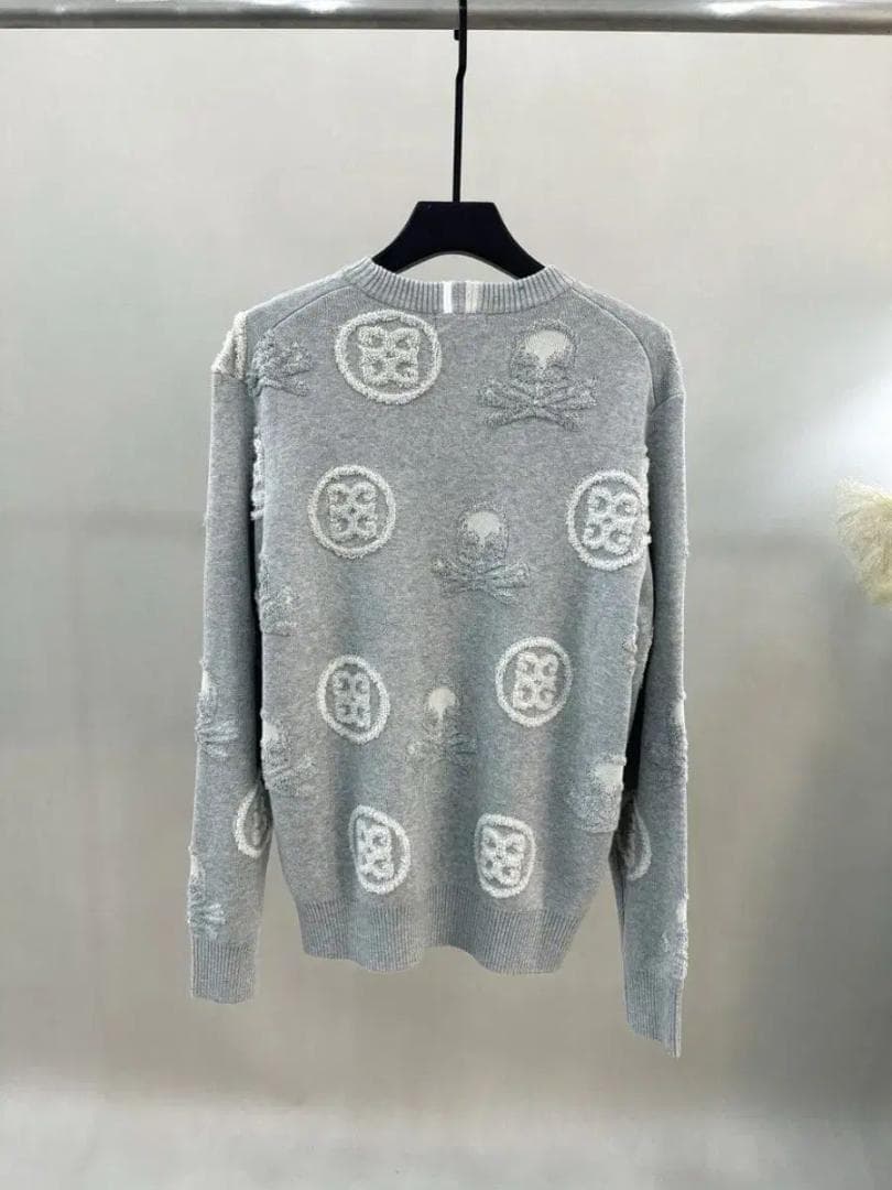 G FORE メンズ ニット セーター ラウンドネック ブラック 美品 ☘️