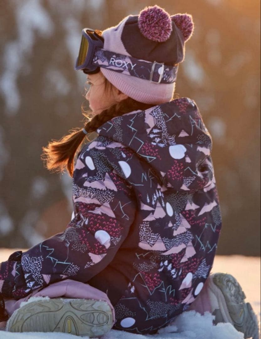 ロキシー　キッズ　スキーウェア　グローブ　3点　110 120 130