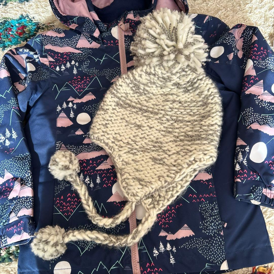 ロキシー　キッズ　スキーウェア　グローブ　3点　110 120 130