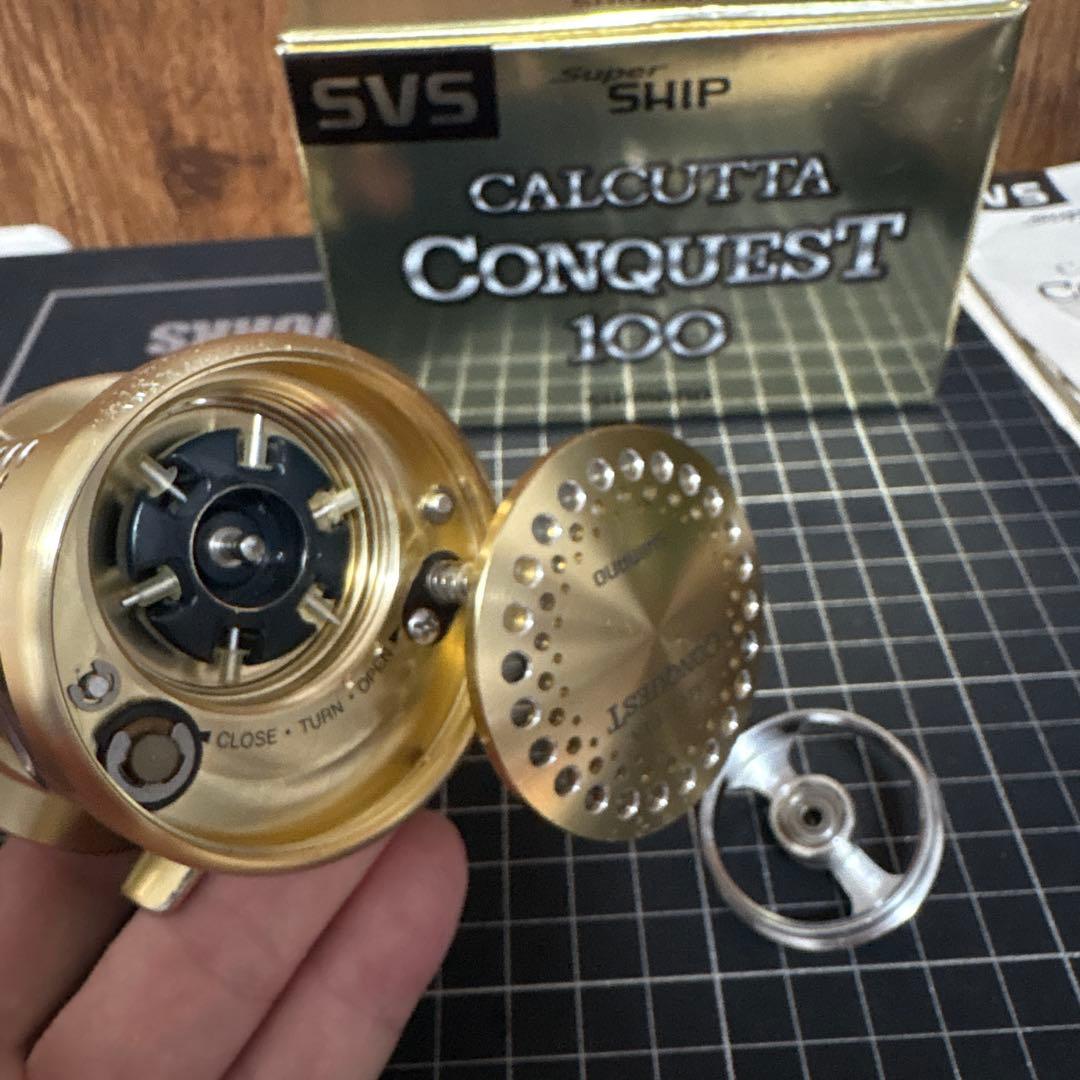 01 CALCUTTA CONQUEST 100 箱付き