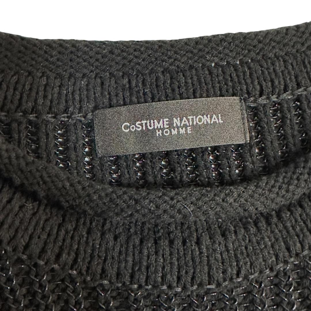 貴重【CoSTUME NATIONAL】サイドジップ ロールネックニット モードの