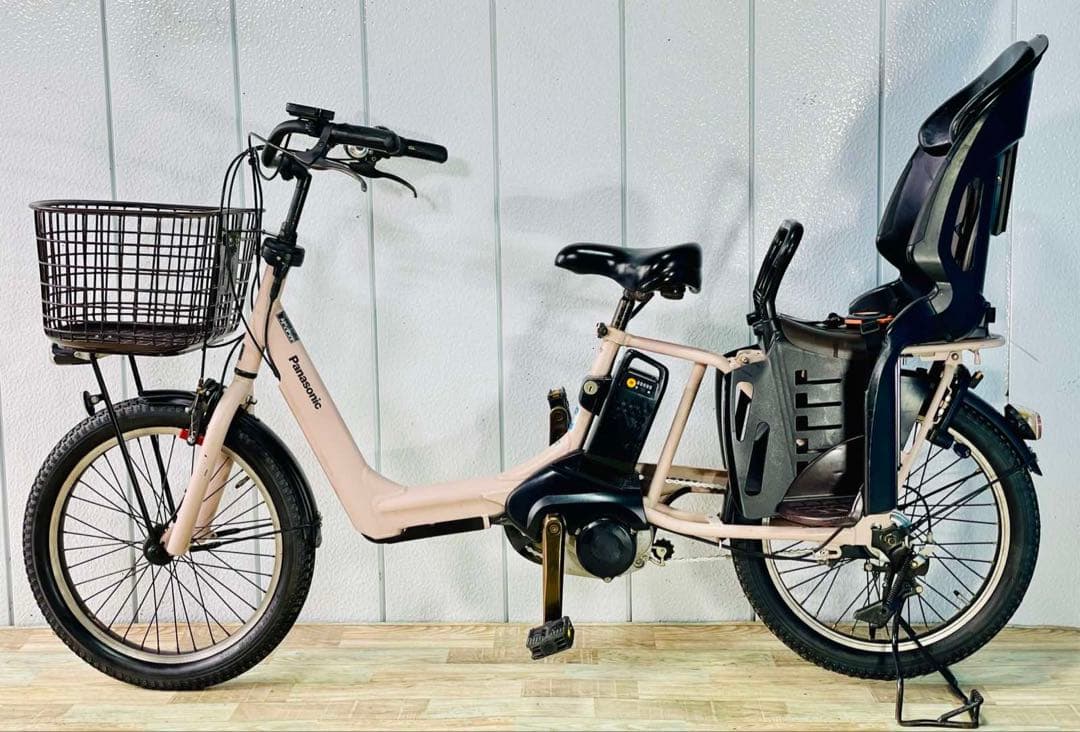 2353パナソニック12アンペア　3人乗り対応子供乗せ　電動アシスト自転車
