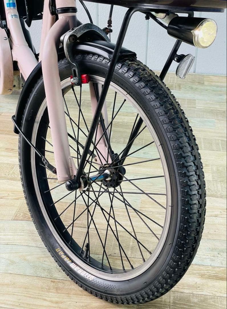 2353パナソニック12アンペア　3人乗り対応子供乗せ　電動アシスト自転車