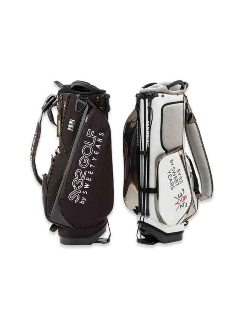 SY32 GOLF by SWEET YEARS キャディバッグ　ホワイト