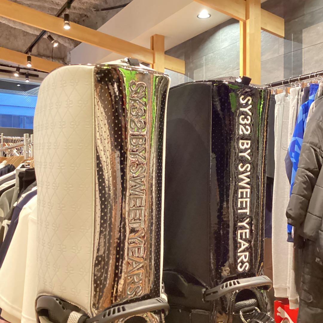 SY32 GOLF by SWEET YEARS キャディバッグ　ホワイト