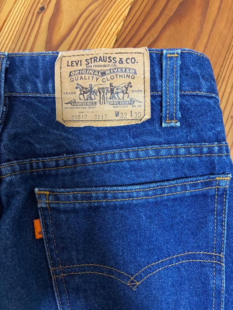 Levi's 517 リーバイス USA製 W32L30 80s 90s 西口 - メルカリ