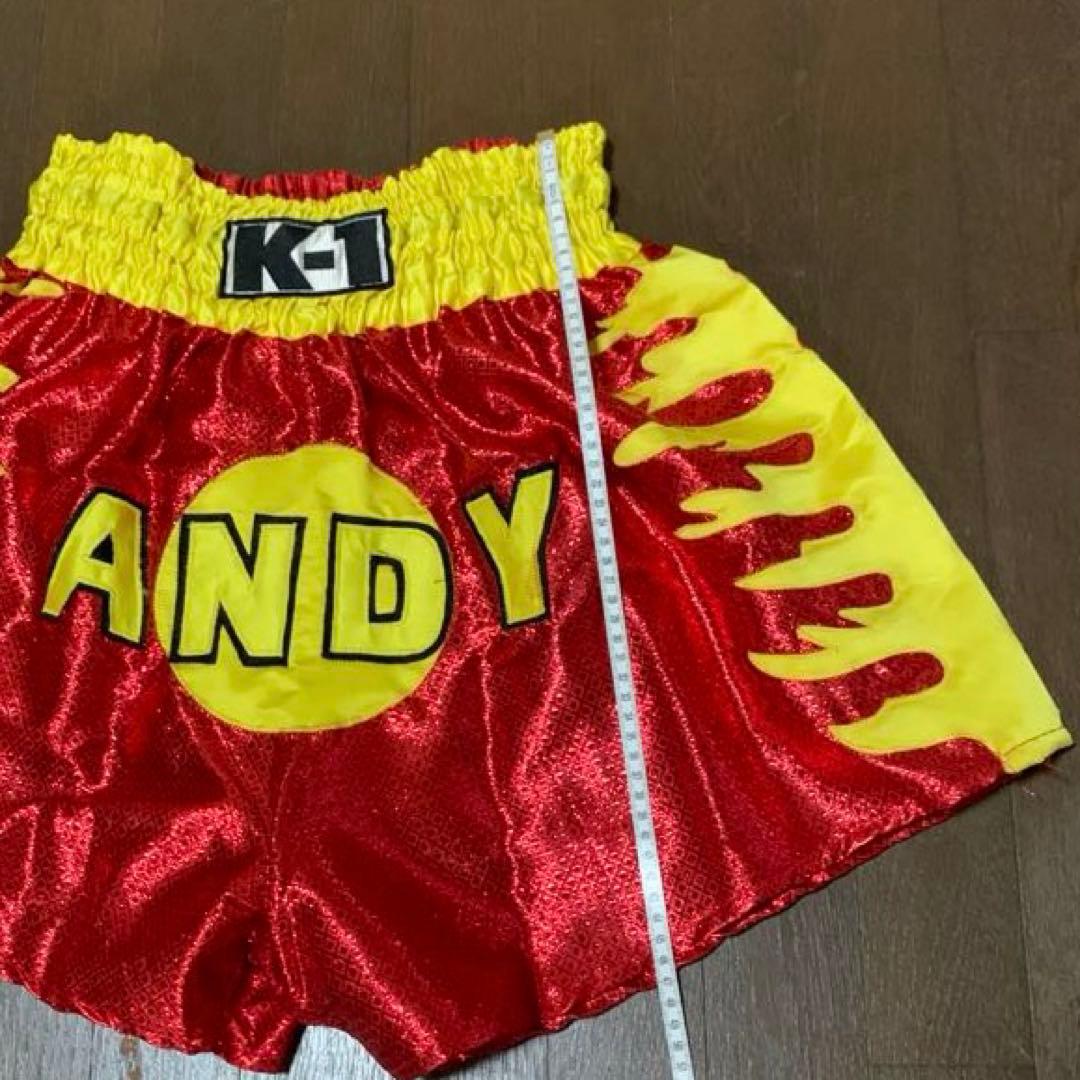 アンディフグKー1 トランクス　ANDY ・フグ　赤・黄　未使用品
