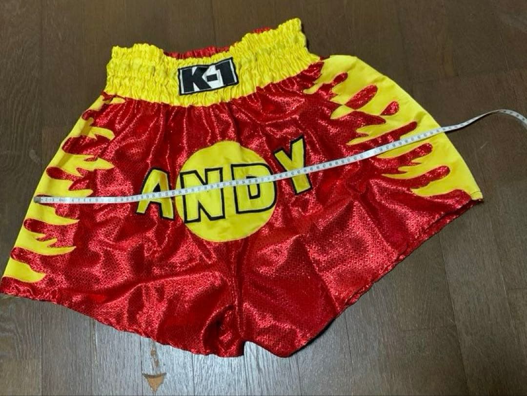 アンディフグKー1 トランクス　ANDY ・フグ　赤・黄　未使用品