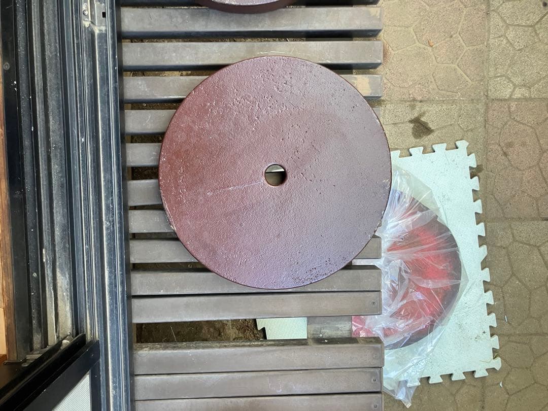 引き取り限定　28径NICHI BUKAI 15kg プレート 2枚セット