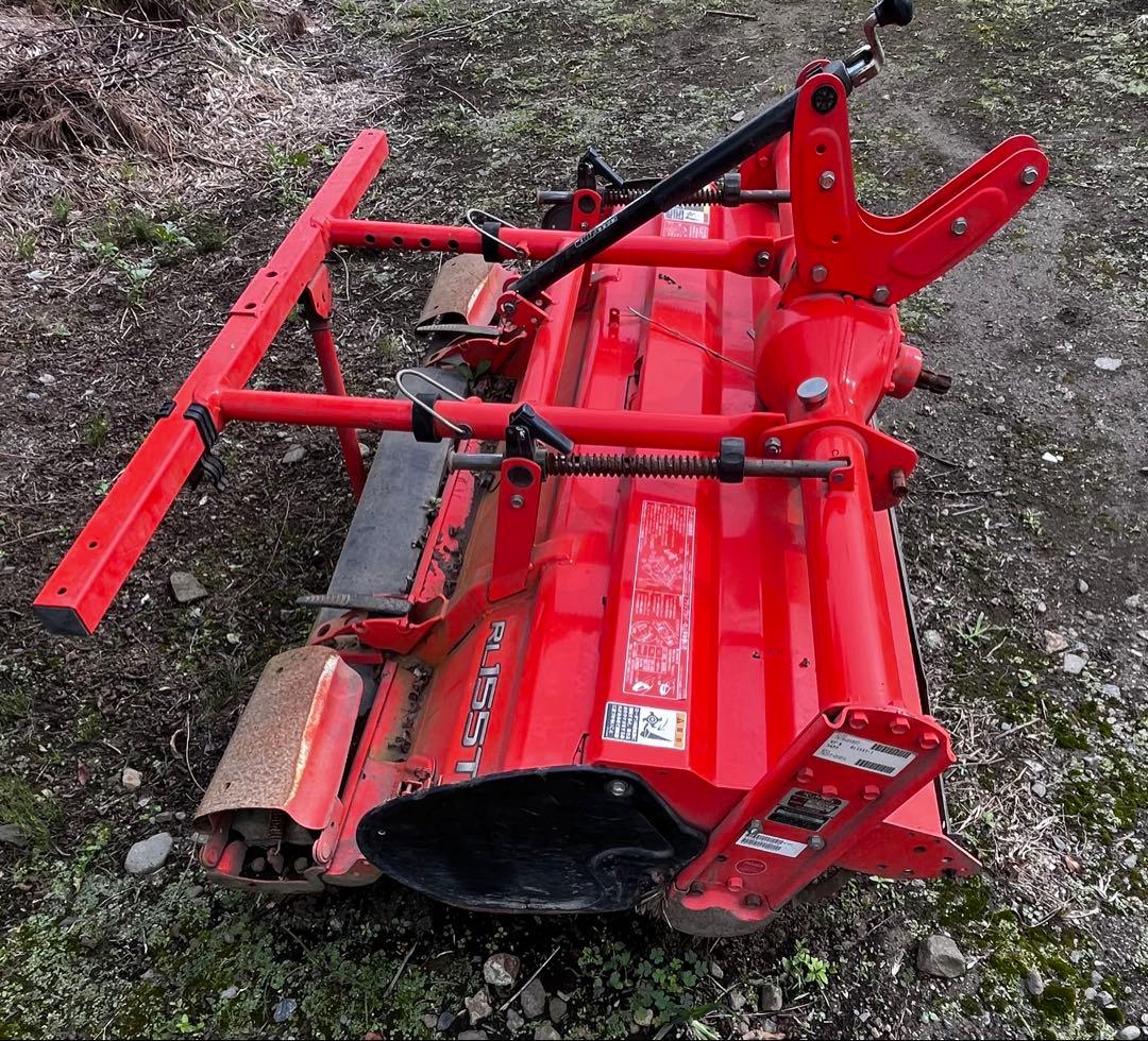 【栃木発】農機具 クボタ純正 ロータリー RL155T 現状渡し