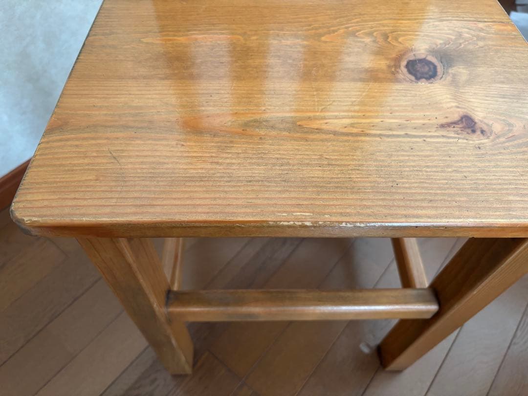 アンファン パイン材ダイニングチェア①