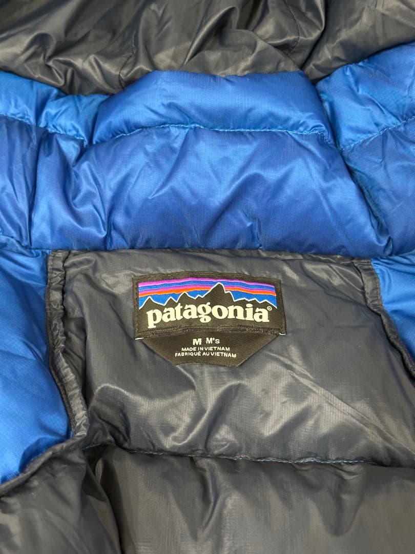 patagonia フィッツロイダウンフーディ Mサイズ ブルー
