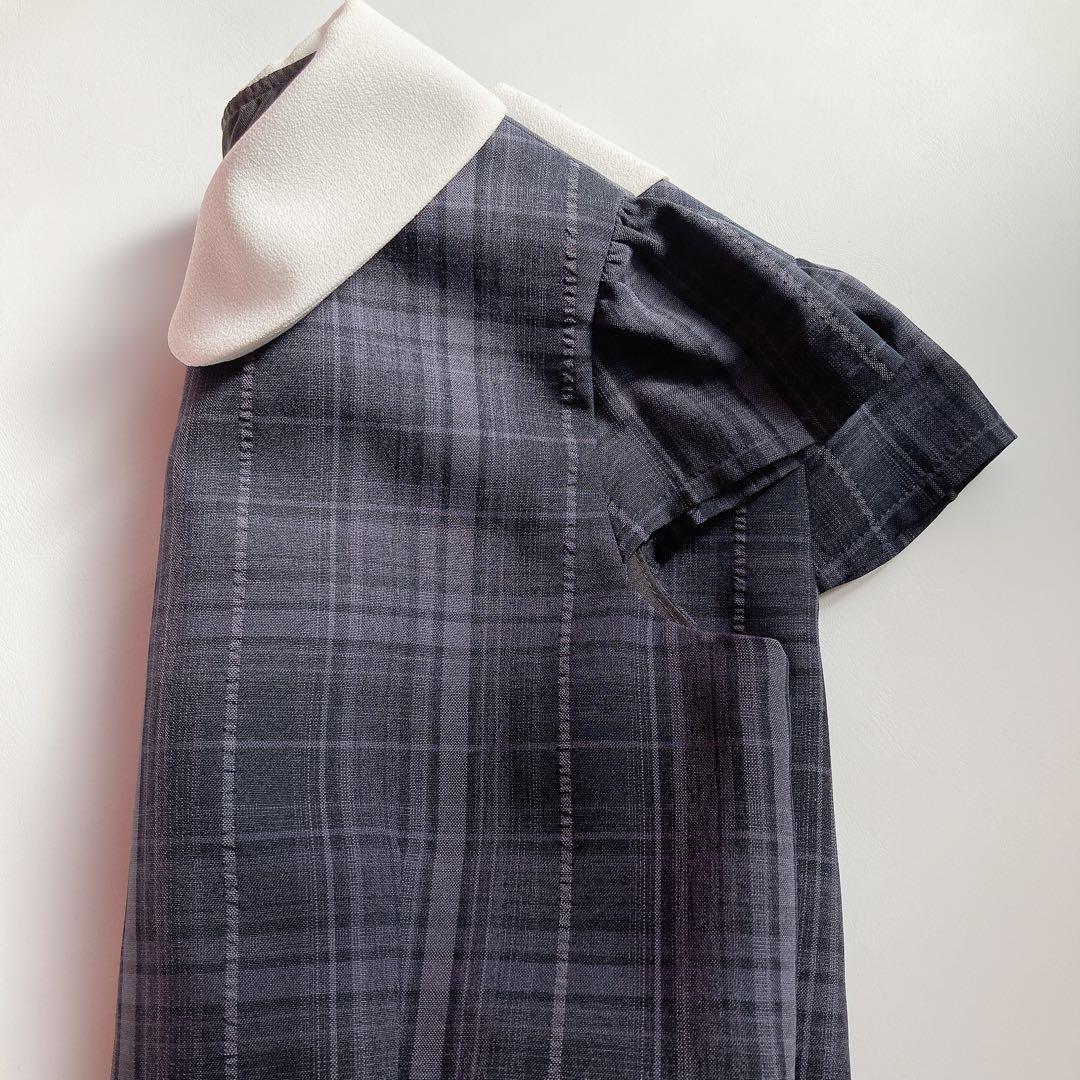 120size セレモニー グレー×ネイビー BEAMS 入学 卒園 発表会 B：MING