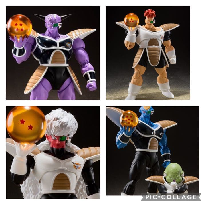 S.H.Figuarts ギニュー特戦隊 セット